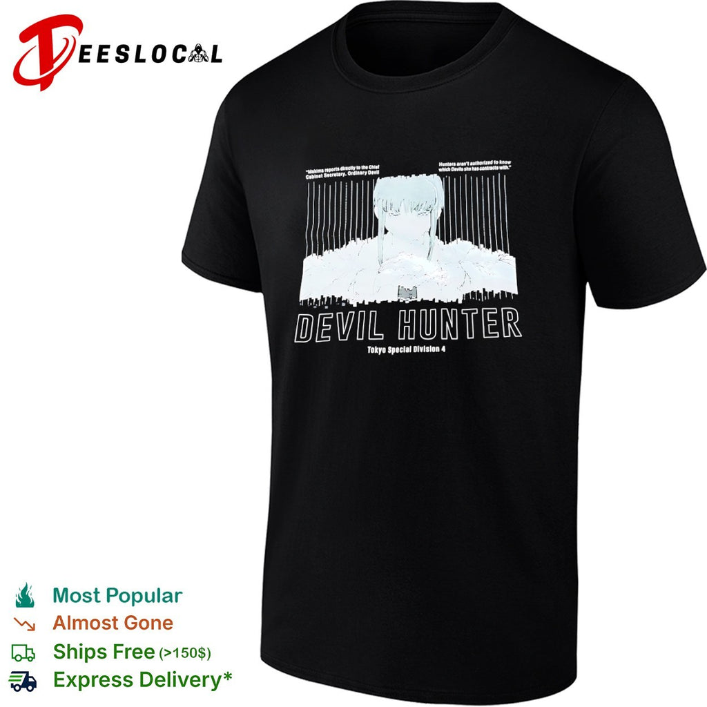 Makima Chainsaw Man Tokyo Special Division 4 Devil Hunter shirt