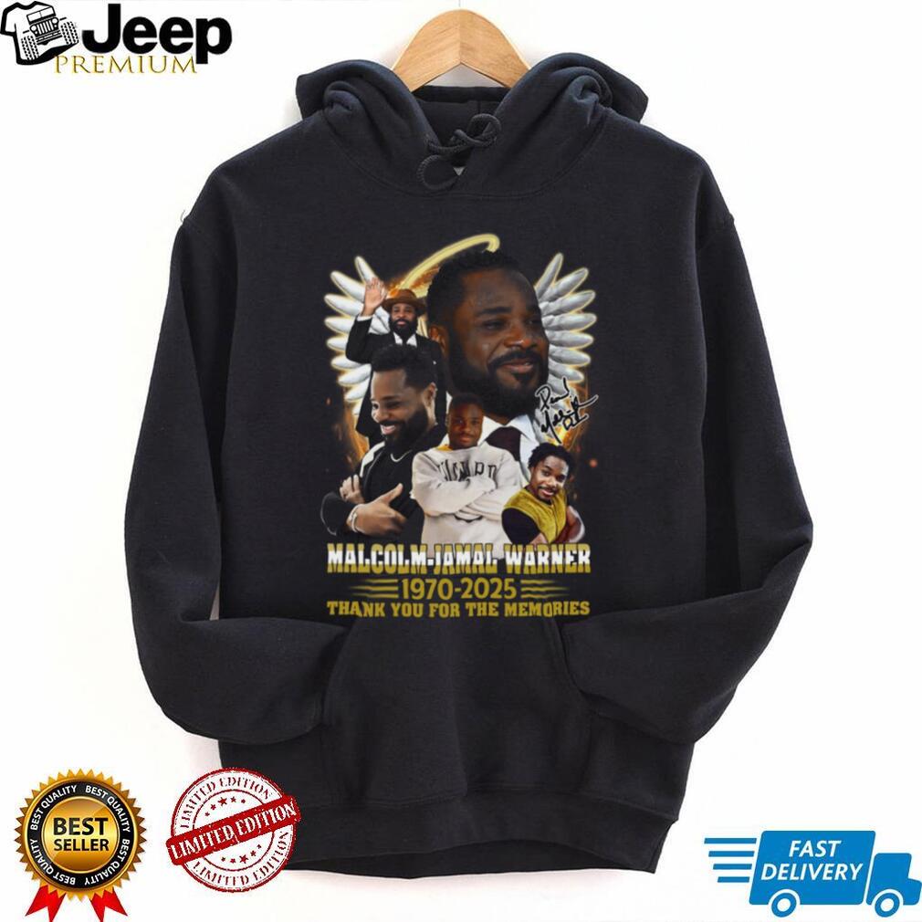 Malcolm Jamal Warner Memorial T Shirt 1970 2025 Tribute Tee