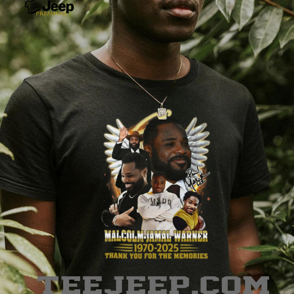 Malcolm Jamal Warner Memorial T Shirt 1970 2025 Tribute Tee