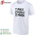 Male female person checklist shirt