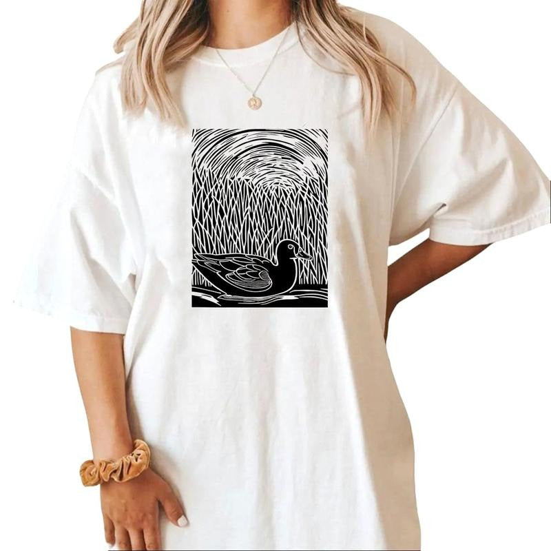 Mallard Duck Hunter Unisex T-shirt Hoodie Sweatshirt Unisex Cute Vintage Gift Cotton Womenswear | CiraTrend.com