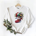 Mallard Duck in the Christmas Stocking Unisex Tshirt Sweatshirt Hoodie Cotton Pullover Sweaters | CiraTrend.com