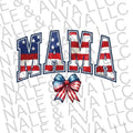 Mama American Flag DTF Transfer T-Shirts, Hoodie, Sweatshirt | CiraTrend.com