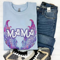 Mama Angel  Wings Gildan Sweatshirt T-Shirts, Hoodie | CiraTrend.com