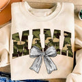 Mama Camo Camouflage Sweatshirt Mama Coquette Varsity Duck Camo Retro Mama Mothers Day Gift T-Shirts, Hoodie | CiraTrend.com