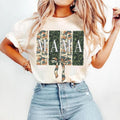Mama Camo Camouflage T-Shirt, Mama Coquette Shirt, Mama T-Shirt, Mothers Day T-Shirt, Mama Bow T-Shirt, Duck Camo, Camo...