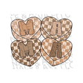 Mama Checkered Hearts DTF Transfer T-Shirts, Hoodie, Sweatshirt | CiraTrend.com