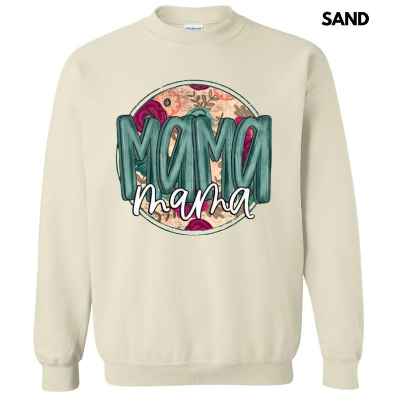 Mama Dark Floral Sweatshirt T-Shirts, Hoodie | CiraTrend.com