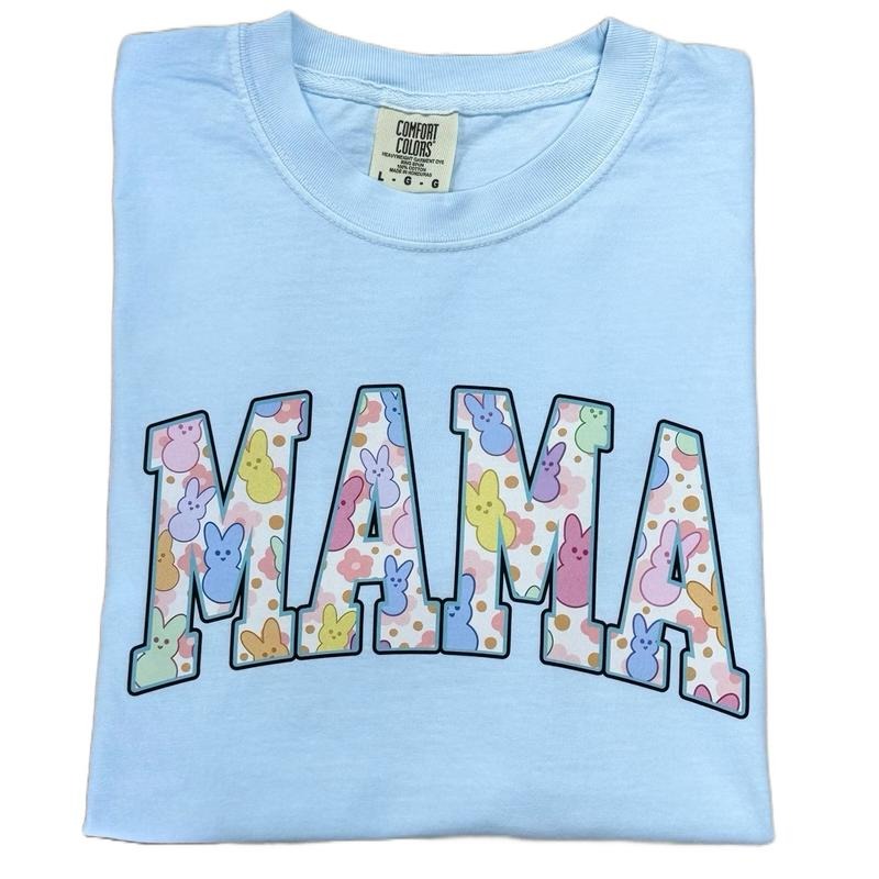 Mama Peep Easter Tee, Mama Easter T-Shirt, Mama Peeps TShirt Hoodie, Sweatshirt | CiraTrend.com