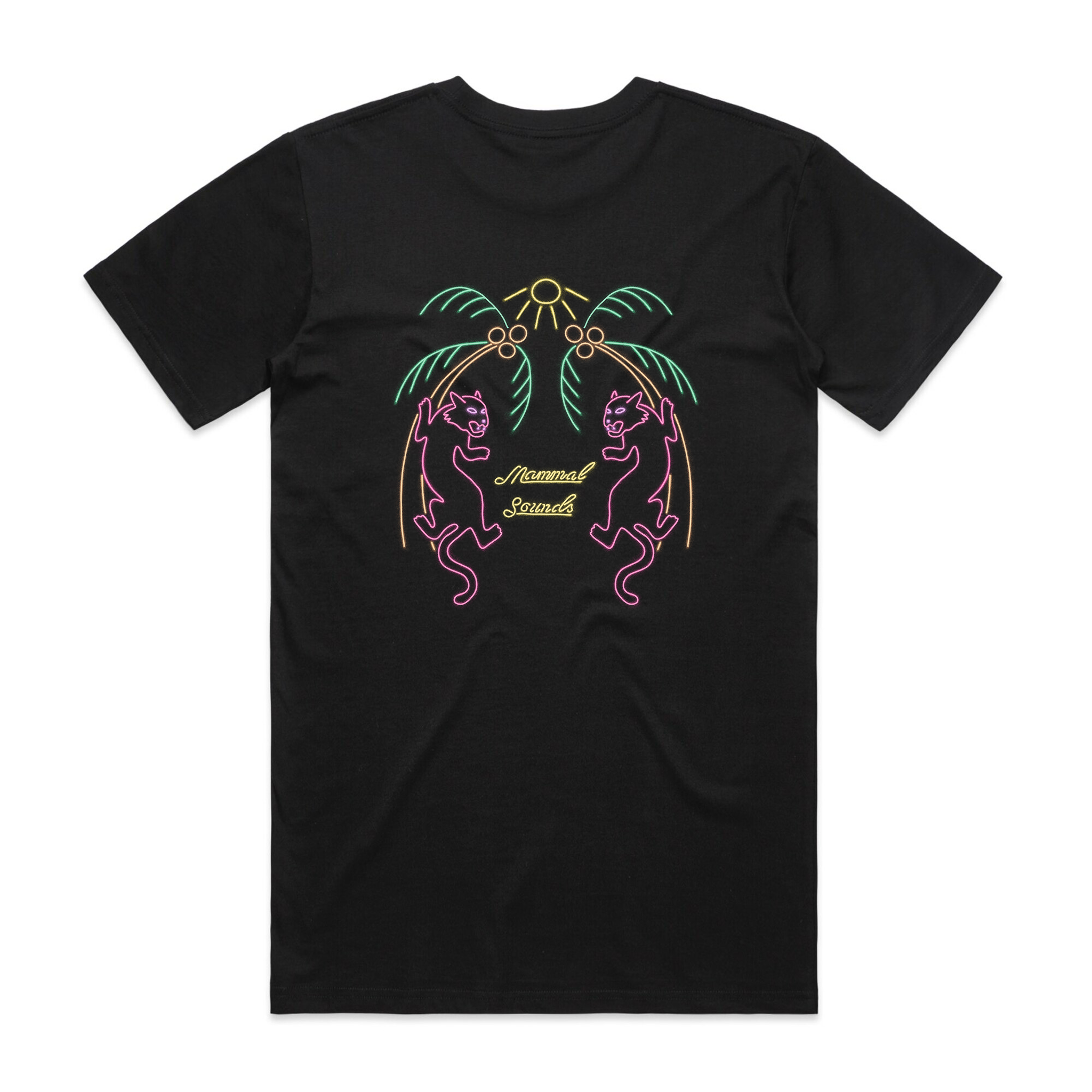 Mammal Sounds Neon Tee Hoodie, Sweatshirt | CiraTrend.com (Image 2)