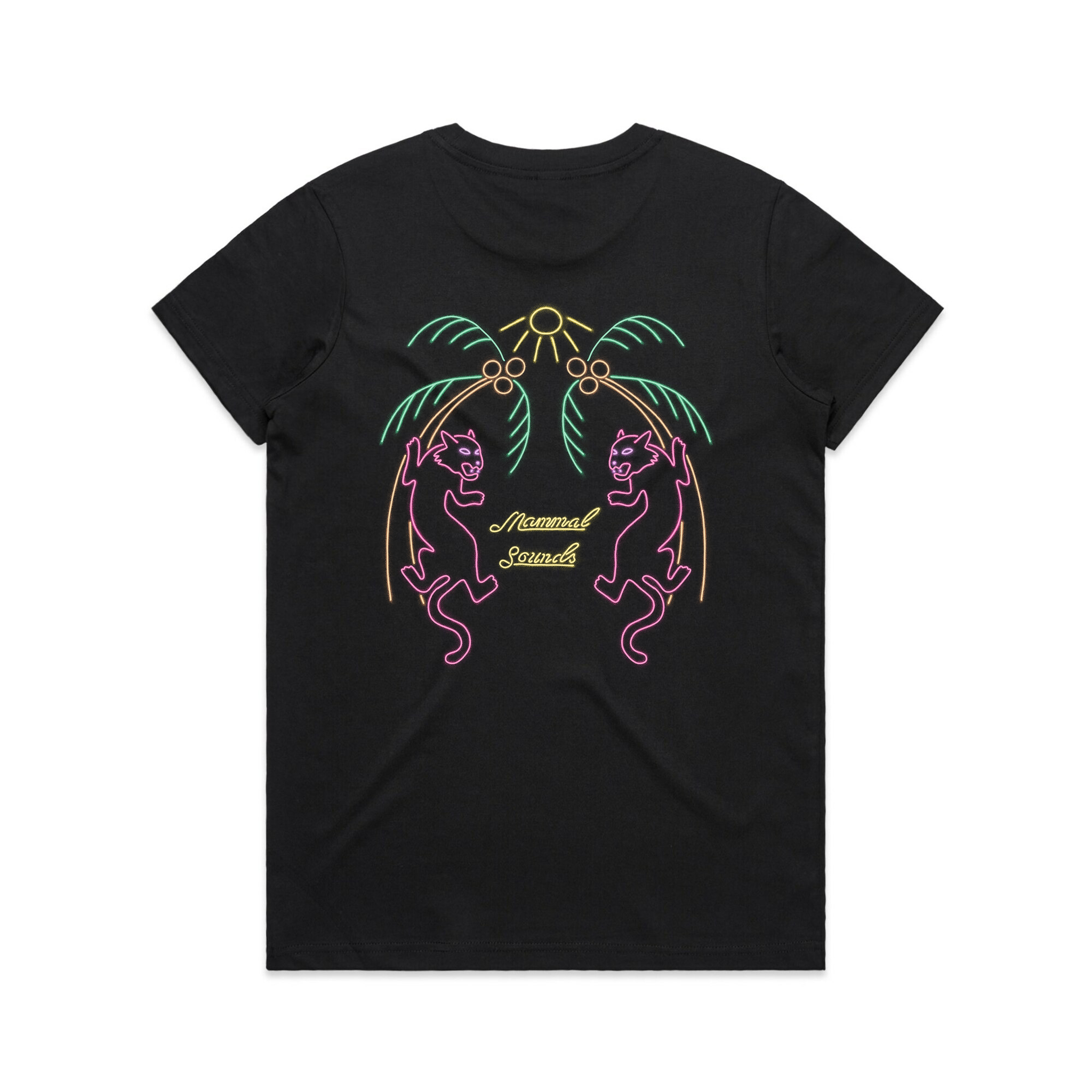 Mammal Sounds Neon Tee Hoodie, Sweatshirt | CiraTrend.com (Image 4)