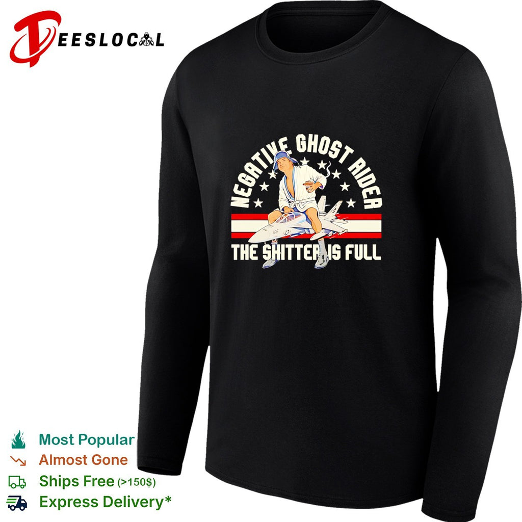 Man negative ghost rider the shitter is full beer and smoking vintage shirt