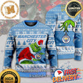 Manchester City x Grinch Xmas Ugly Sweater For Holiday 2023 Xmas Gifts