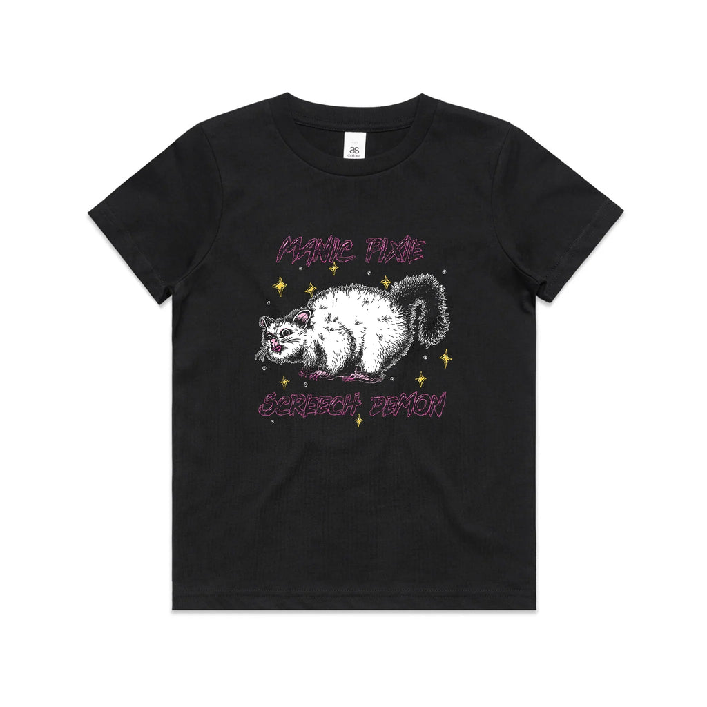 Manic Pixie Screech Demon Kids Tee Hoodie, Sweatshirt | CiraTrend.com (Image 2)
