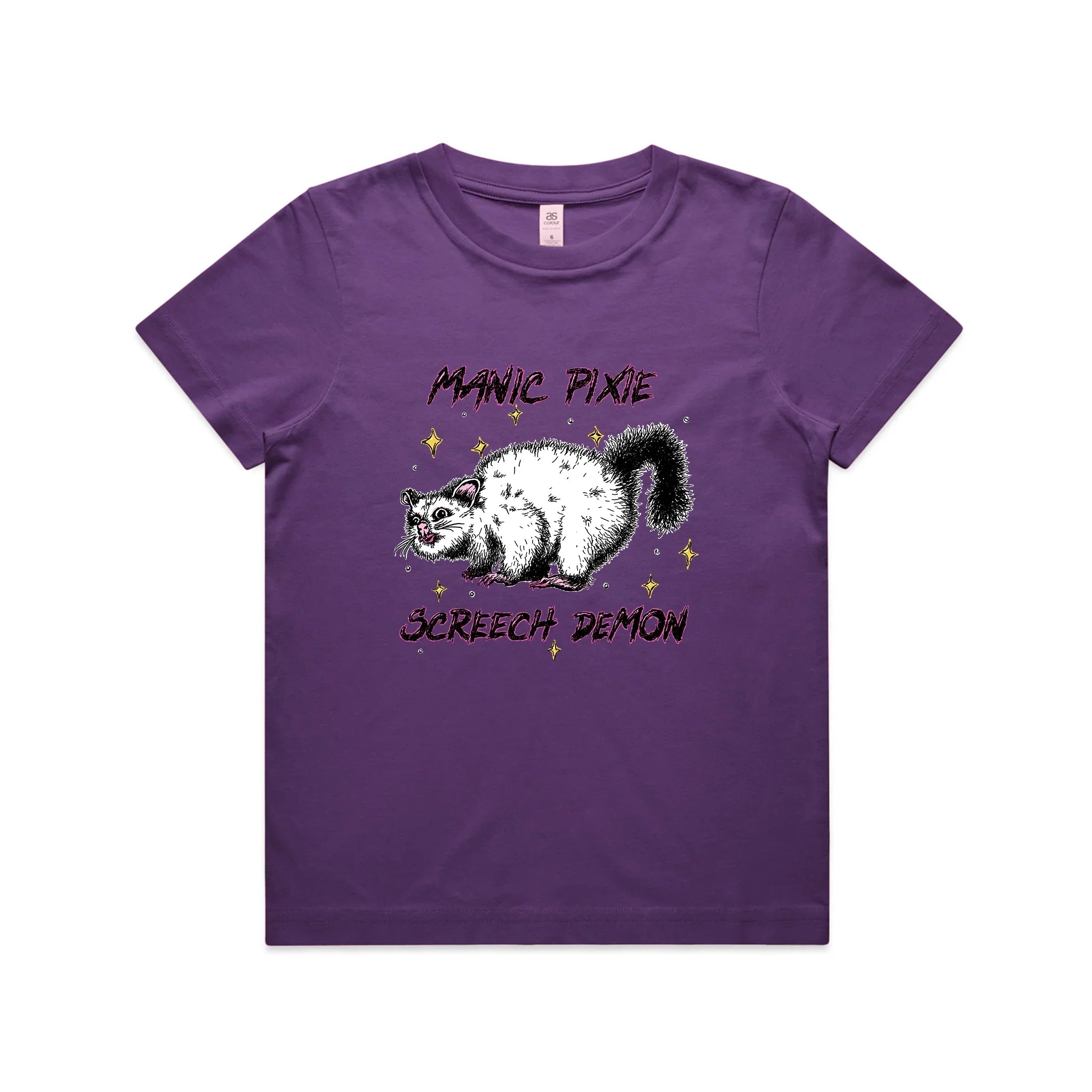 Manic Pixie Screech Demon Kids Tee Hoodie, Sweatshirt | CiraTrend.com (Image 4)