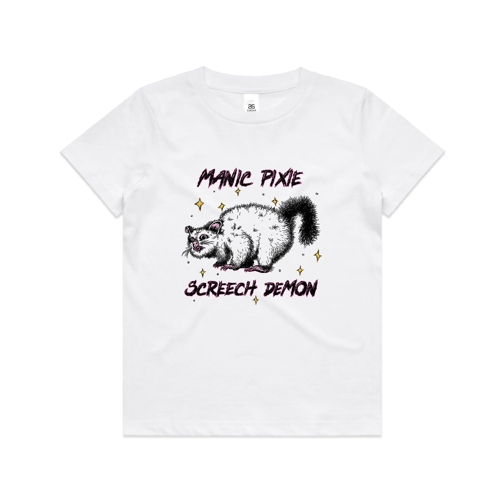 Manic Pixie Screech Demon Kids Tee Hoodie, Sweatshirt | CiraTrend.com (Image 5)