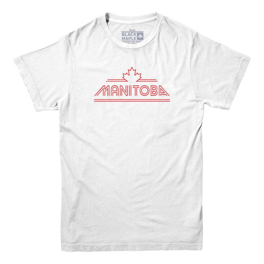 Manitoba Retro Stripe T-shirt