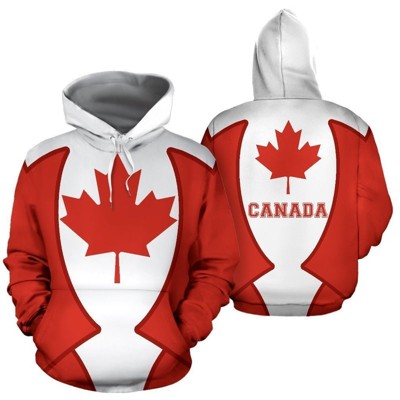 Maple Leaf Canada Flag Hoodie