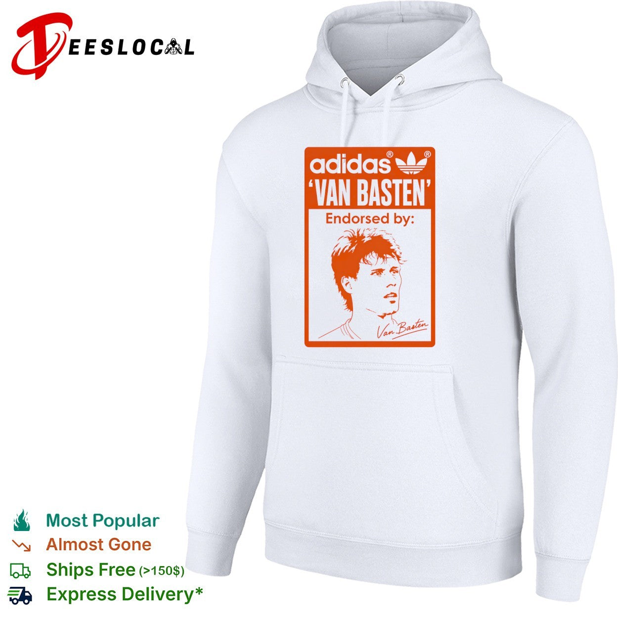 Marco van Basten Van Basten Endorsed by Netherlands Soccer Icon shirt
