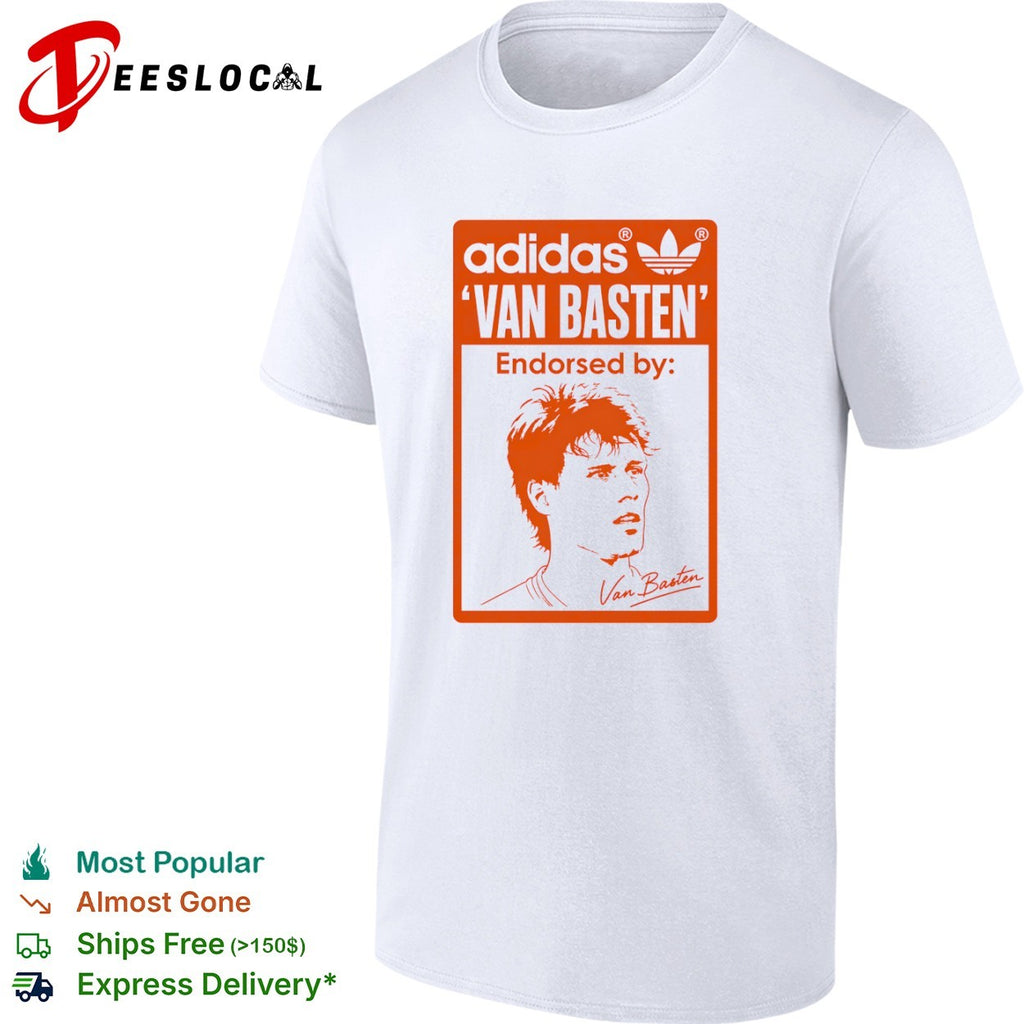 Marco van Basten Van Basten Endorsed by Netherlands Soccer Icon shirt