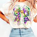 Mardi Gras Coquette Shirt, Mardi Gras Coquette T Shirt Hoodie, Sweatshirt | CiraTrend.com