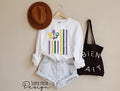 Mardi Gras Flag Sweatshirt, Fleur De Lis Sweater, Mardi Gras Shirt, New Orleans Shirt, NOLA Crewneck Hoodie | CiraTrend.com