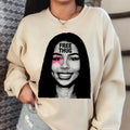 Mariah Free Thug Pink Star Big Face Sweatshirt - Celebrate the Rap Icon with this Exclusive Fashion Piece T-Shirts, Hoodie