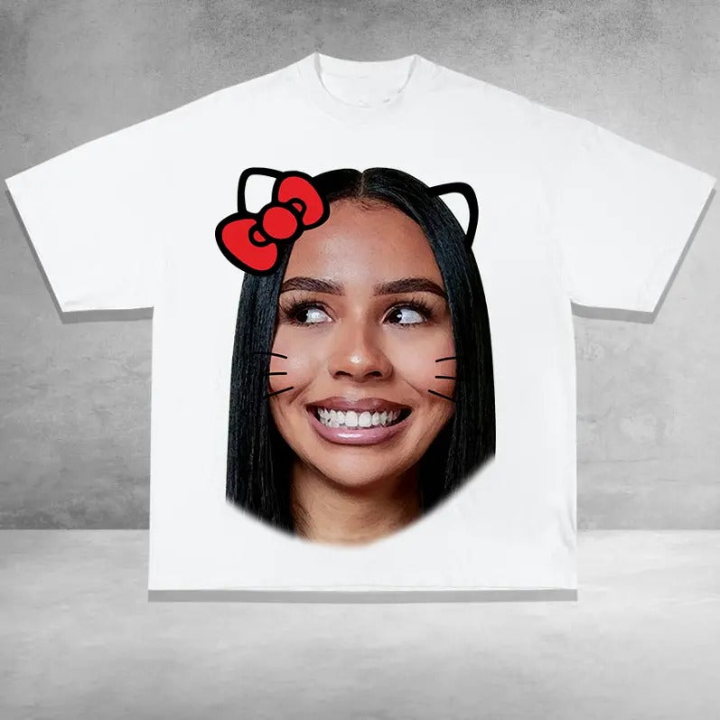 Mariahh Kitty Trend Music Tee