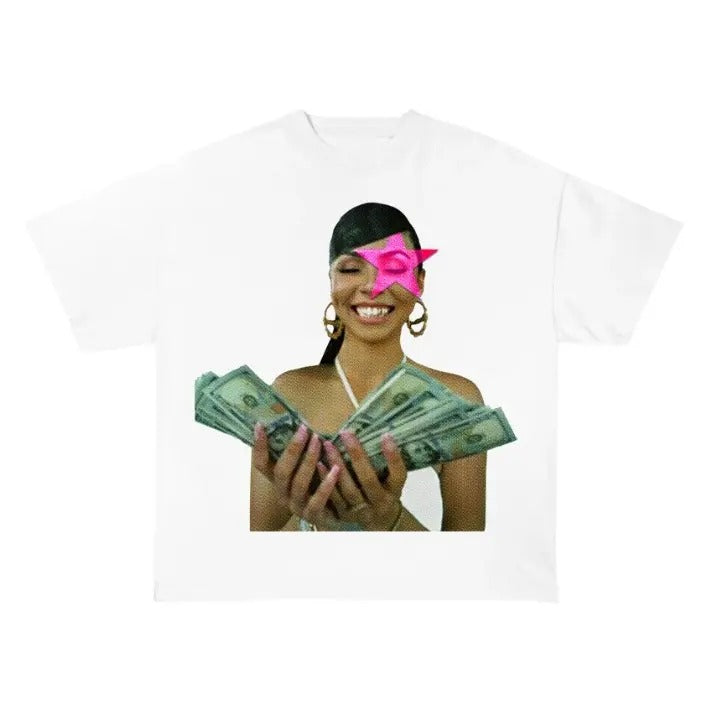 Mariahhh the Scientist Pink Star Modern Look Tee Hoodie, Sweatshirt | CiraTrend.com