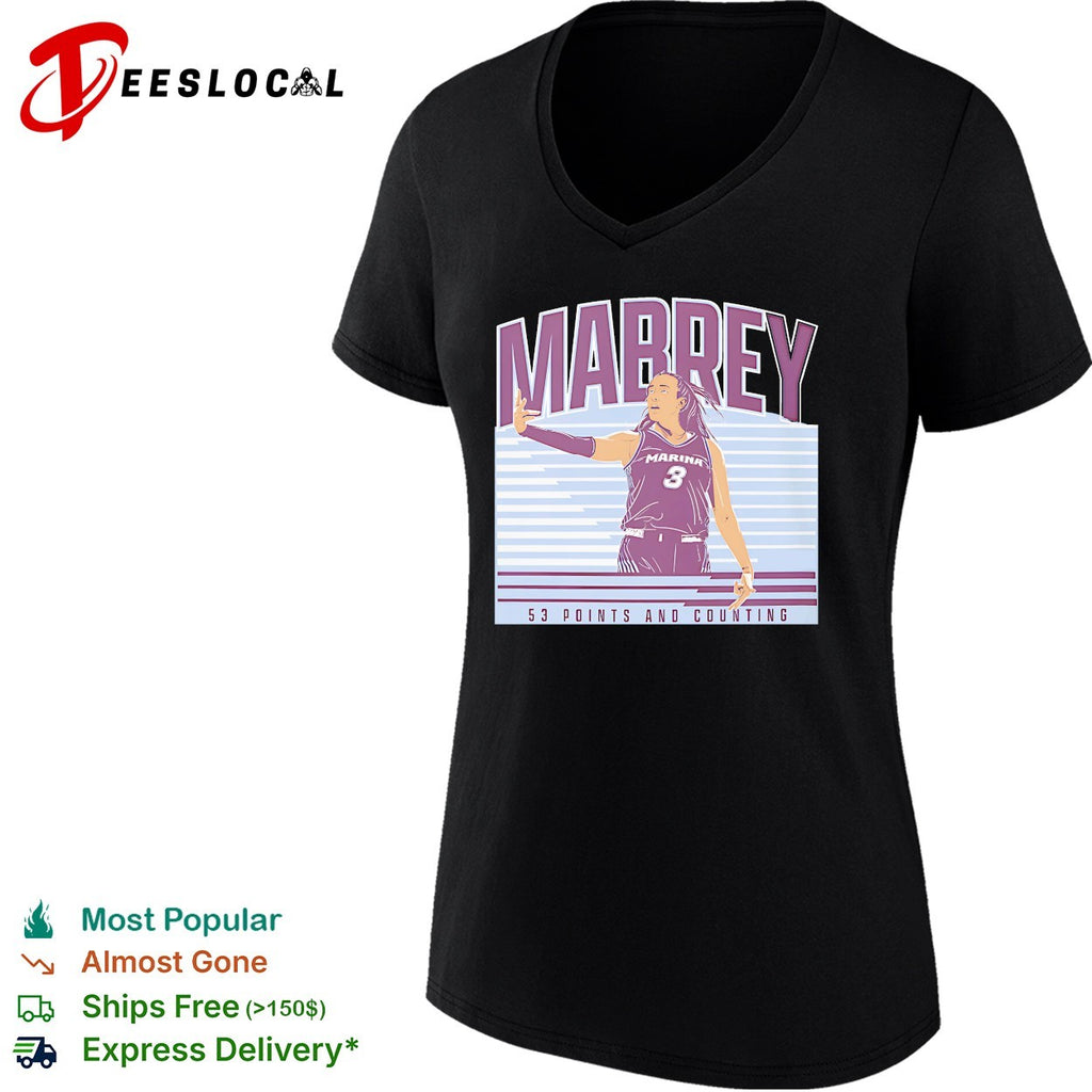 Marina Mabrey Toronto Tempo The 53 Point Game shirt