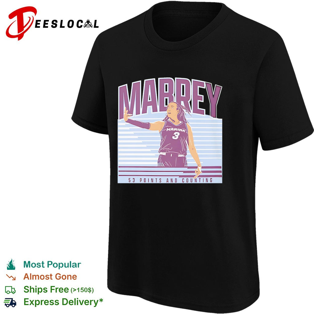 Marina Mabrey Toronto Tempo The 53 Point Game shirt