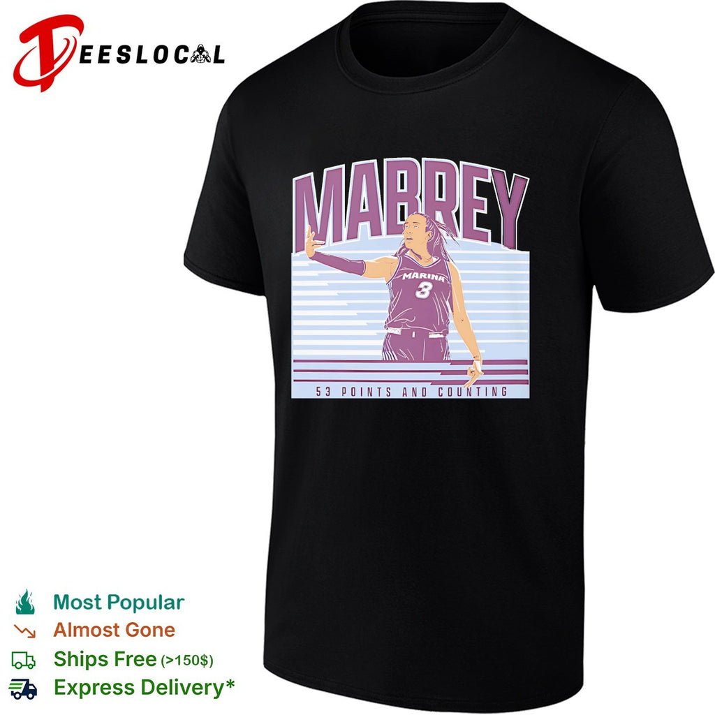 Marina Mabrey Toronto Tempo The 53 Point Game shirt