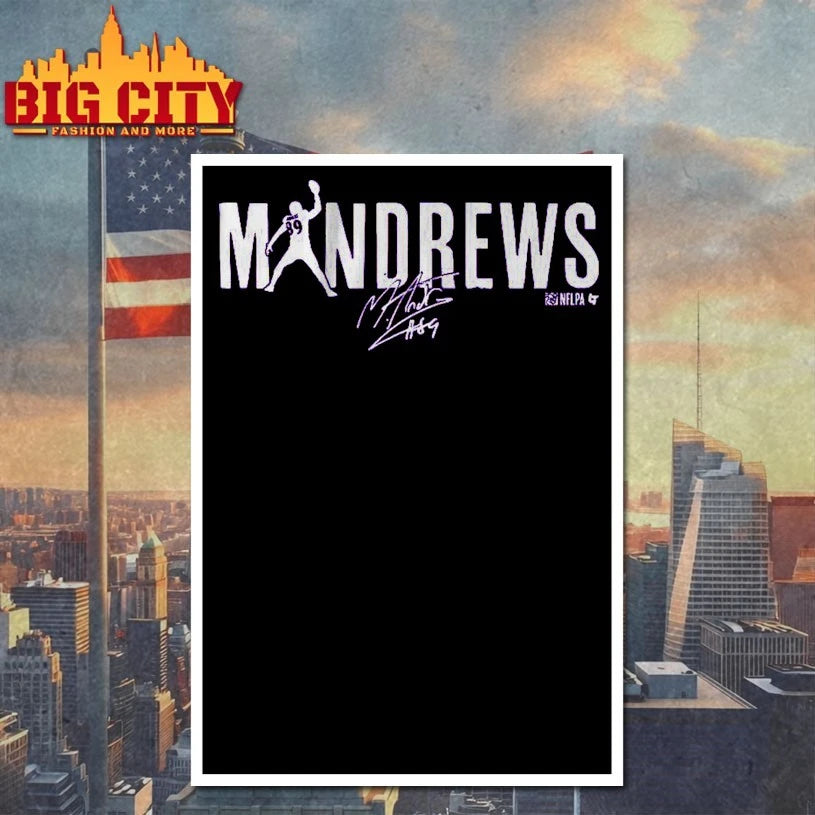 Mark Andrews Mandrews Spike signature shirt