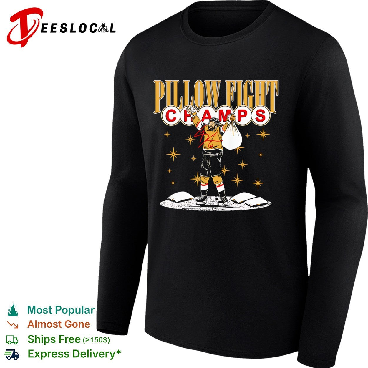 Mark Stone Vegas Golden Knights NHL Pillow Fight Champs shirt