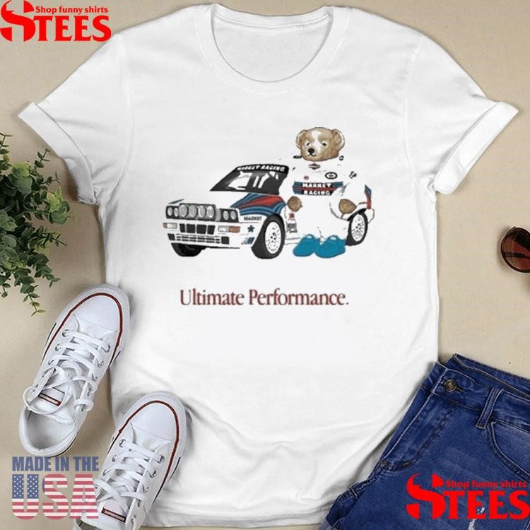 Market Racing Ultimate Performance Rally Polo Bear T-shirt
