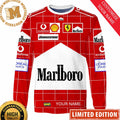 Marlboro Scuderia Ferrari Branded Ugly Christmas Sweater