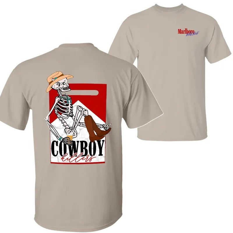 Marlboro Wild West Cowboy Killers T-shirt Sweatshirt Hoodie, Wild West Shirt, Marlboro Shirt, Retro Cowboy Rodeo Shirt, 2...