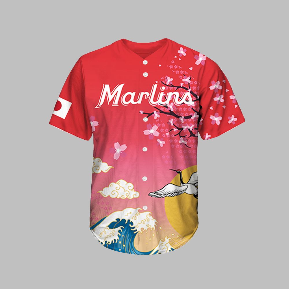 2025 Marlins Japanese Heritage Celebration Jersey Giveaway - Grishko.com