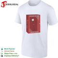 Marshmallow in case of fire break glass shirt