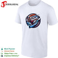 Martial artist kicking logo shirt
