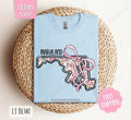 Maryland Gildan T-shirt, Cute Maryland State Shirt, Maryland Floral Bow Tee Hoodie, Sweatshirt | CiraTrend.com