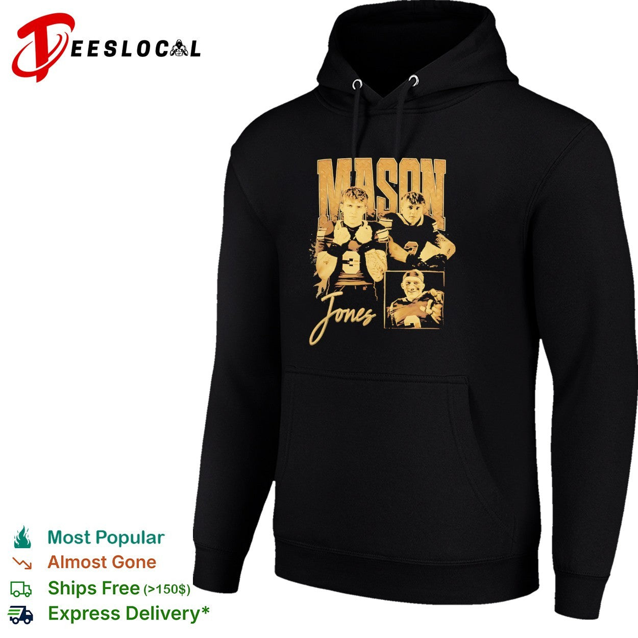 Mason Jones football shirt