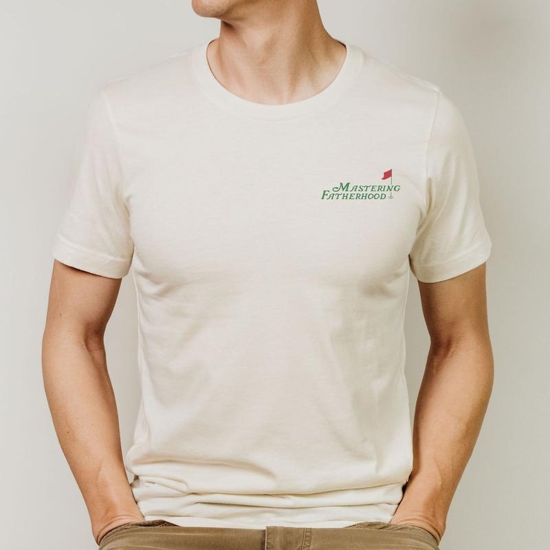 Mastering Fatherhood Shirt, Funny Golf Tshirt, Golf Sweatshirt, Gift For Him, Masters Golf, Funny Golf Outfit, First...