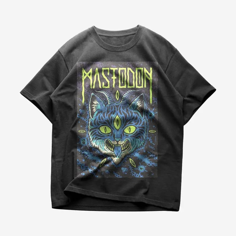 Mastodon T-shirt - Rock Music Shirt - Mastodon Merch - Unisex Cotton Tee