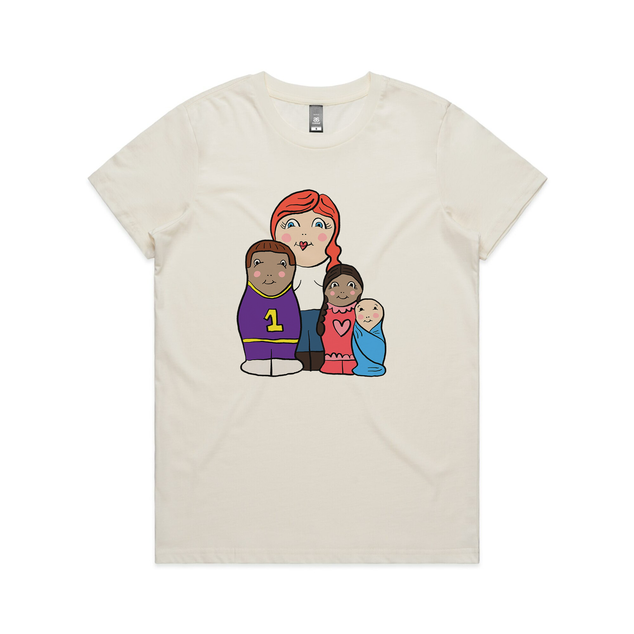 Modern Matryoshkas Tee Hoodie, Sweatshirt | CiraTrend.com (Image 2)
