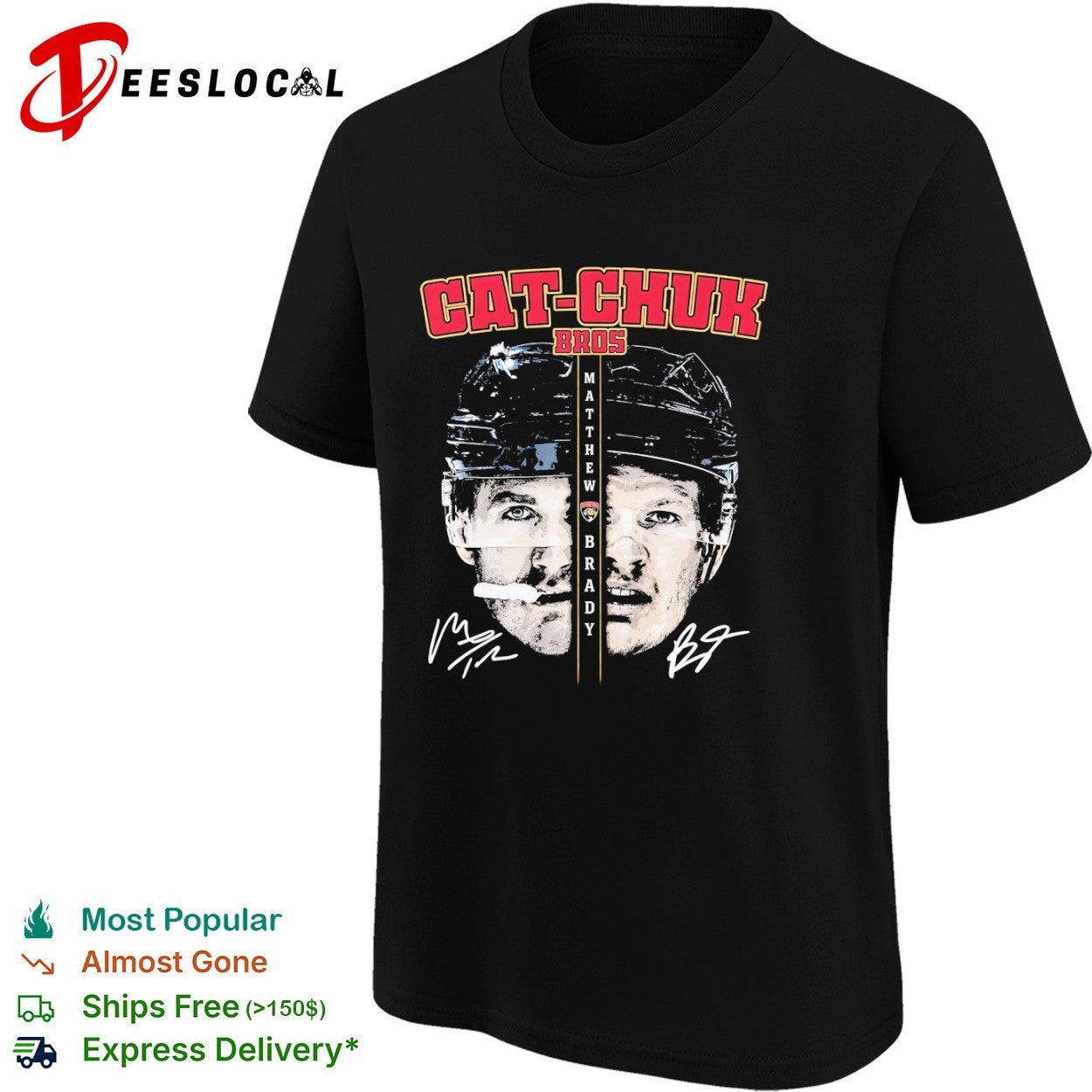 Matthew Brady Tkachuk Cat-Chuk Bros Florida Panthers shirt