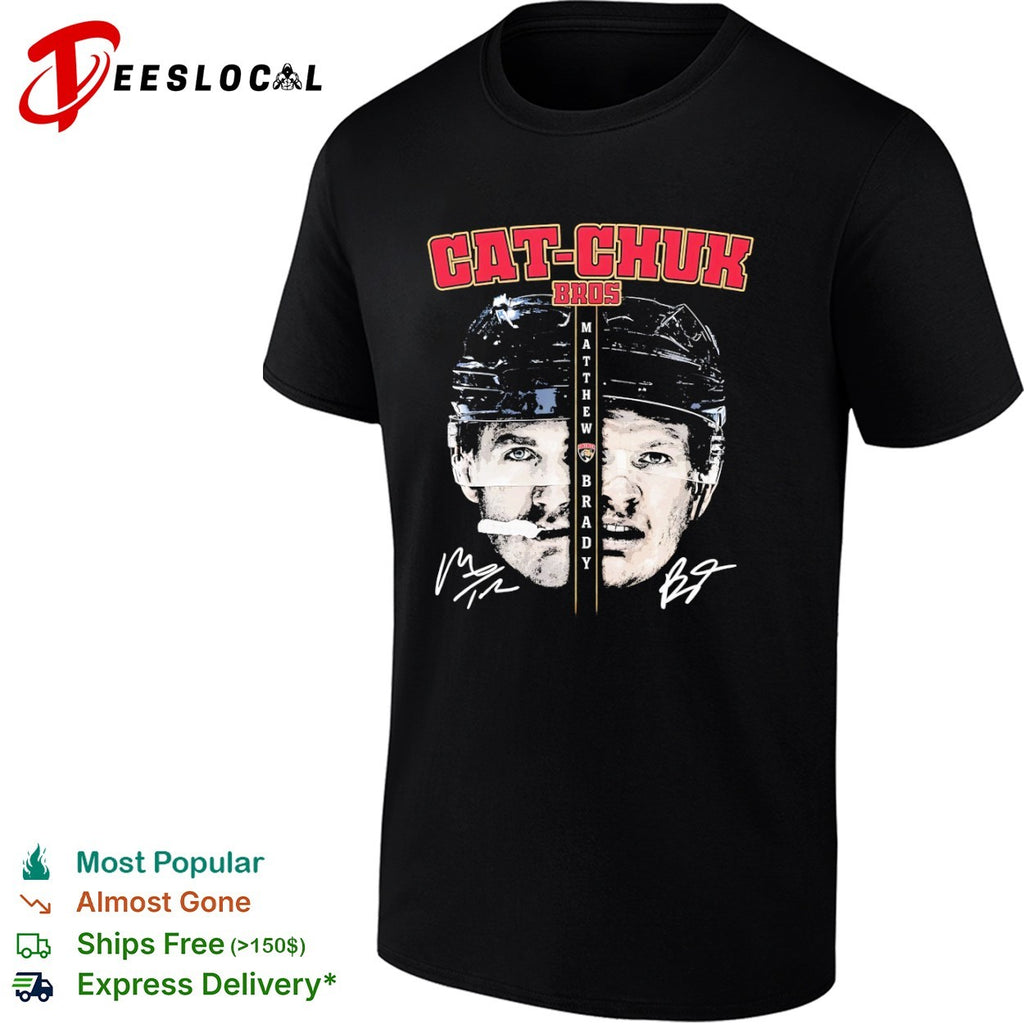 Matthew Brady Tkachuk Cat-Chuk Bros Florida Panthers shirt