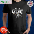 Maxx Crosby horizontal arm movement signature shirt