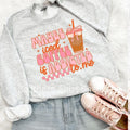 Maybe iced coffee is addicted to me sweatshirt, iced coffee sweatshirt T-Shirts, Hoodie | CiraTrend.com