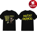 Mayday Parade another night another dream wasted on you graffiti dog Two Sided Shirt
